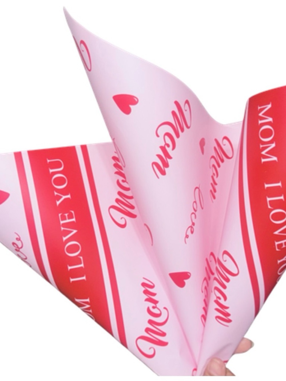 Mother’s Day Floral Wrapping Paper 20 Sheets 22x22” Waterproof Bouquet Gift Wrap